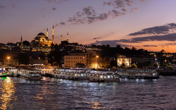 Bosporus by Night Diner cruise (inclusief lokale drankjes)