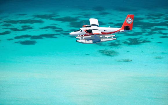 Ihr inkludierter Transfer im Wasserflugzeug
