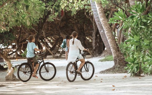 Geführte Fahrradtour zur Insel Hanimaadhoo