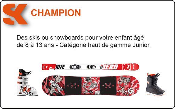 La location de matériel de ski