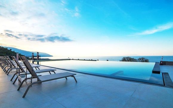 Boutique-Hotel mit Infinitypool auf der Sonneninsel