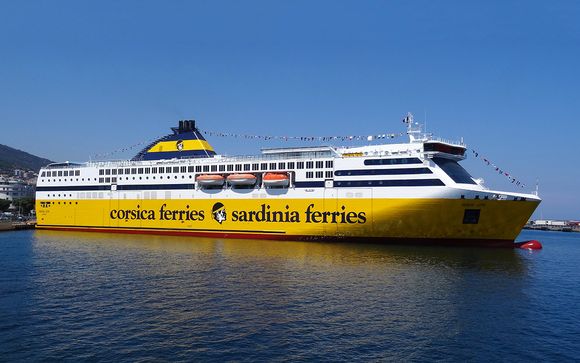 An Bord der Corsica Ferries