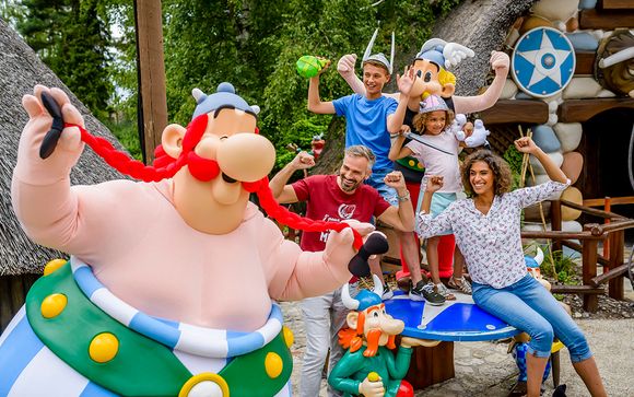 Hotel Les Trois Hiboux mit Zugang zum Parc Astérix