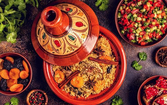 Una cena (bebidas no incluidas) en el restaurante Azurita del hotel para estancias a partir de 7 noches