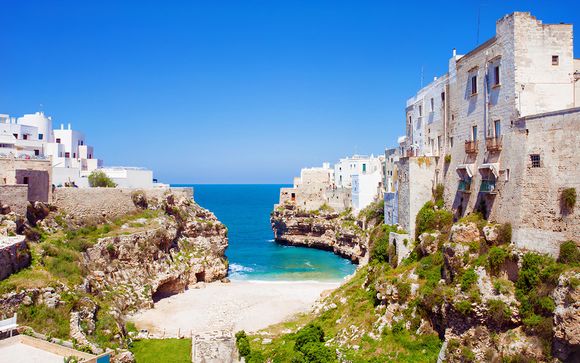 Polignano a Mare, en Italia, te espera