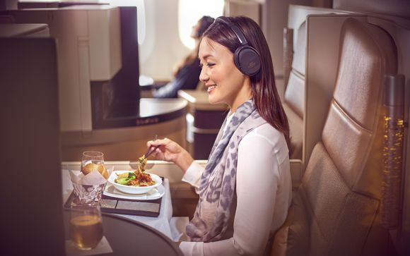 Vuela con Etihad en Business Class