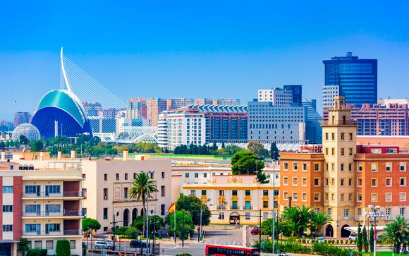Diseño moderno junto a la Ciudad de las Artes y las Ciencias
