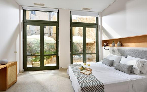 Alojamiento sofisticado con vistas al barrio de Thissio
