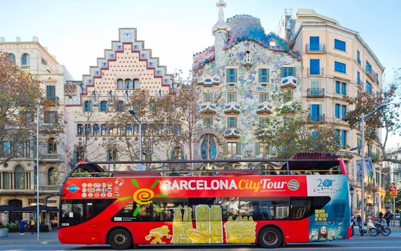 Bus touristique à arrêts multiples Barcelone
