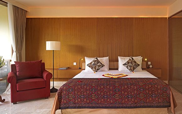 Poussez les portes de l'hôtel Komaneka At Rasa Sayang Ubud 4*