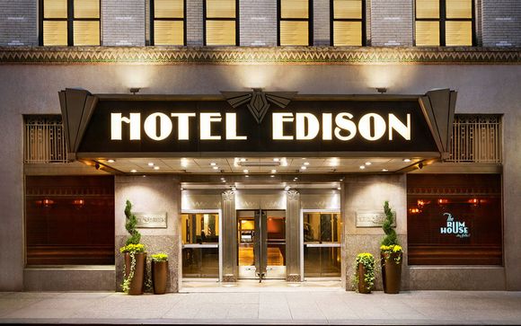 etats-unis new york - hotel edison times square 4*