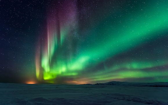 Aurores Boréales à la frontière avec la Russie