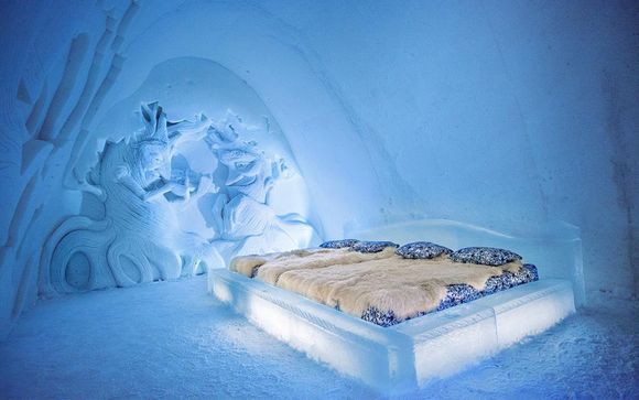 La Laponie en train avec nuit au SnowHotel