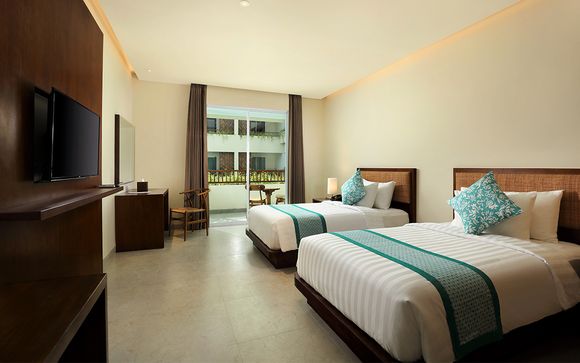 Poussez les portes de l'hôtel Anja Jimbaran 4*