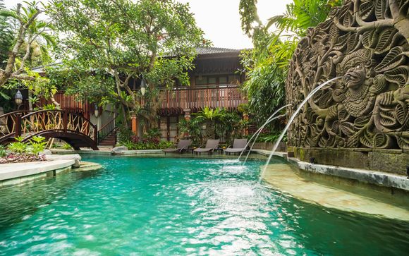 Poussez les portes de l'hôtel Adiwana Monkey Forest 4* à Ubud