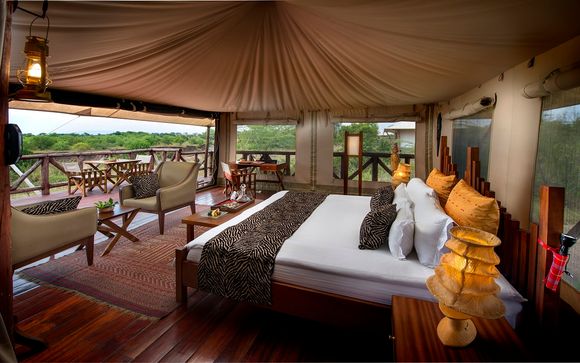 Poussez les portes de l'hôtel Neptune Mara Rianta Luxury Camp 5*
