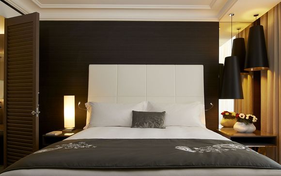 Détendez-vous dans votre chambre Executive Vue Jardin ou Panier...