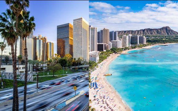 Combiné 4* Luxe Sunset Boulevard et Sheraton Waikiki