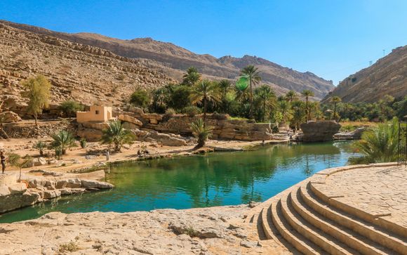 Escursione a Wadi Bani Khalid e nel deserto di Wahiba (a partire da 6 notti)