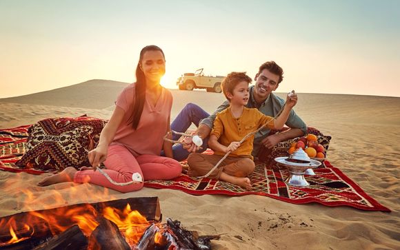 Safari nel deserto di Abu Dhabi con cena barbecue (10 ore)