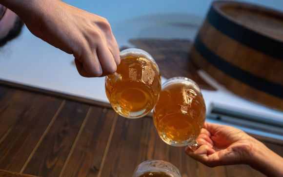 Spa della birra con degustazione illimitata a Praga – 1 bagno per 2 persone per soggiorni a partire da 5 notti