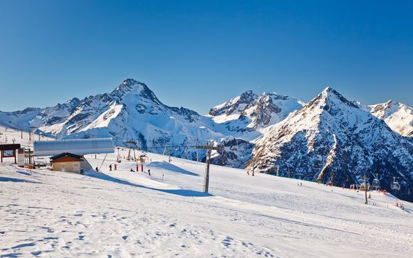 Il comprensorio sciistico Les Deux Alpes