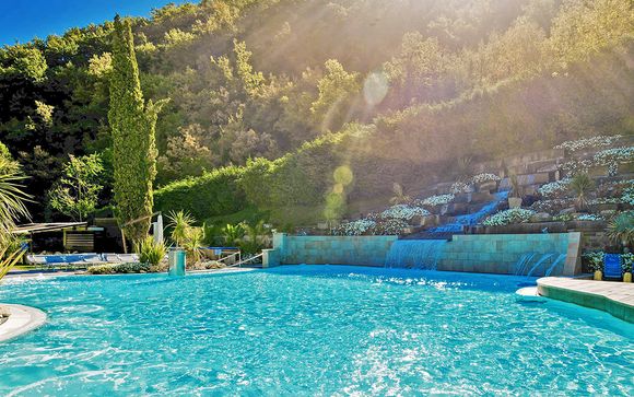 Elegante wellness resort 4* con piscine termali esterne