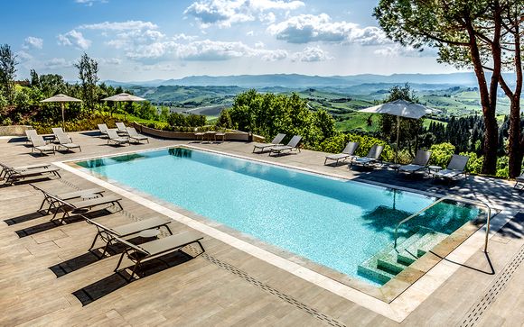 Elegante 5* con spa tra le colline toscane