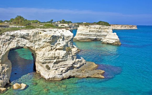 Mare e relax in case salentine con pensione completa