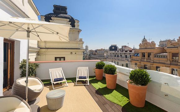 Camere Deluxe con vista sul centro storico