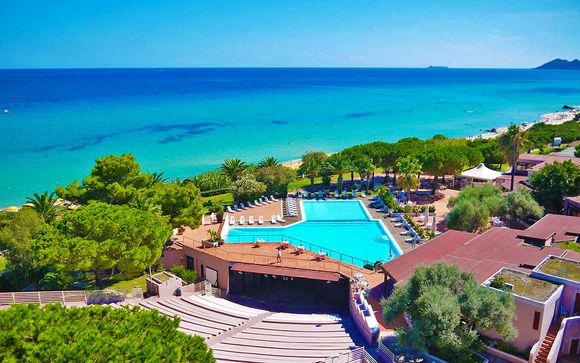 Club hotel 4* sulle spiagge dorate di Costa Rei