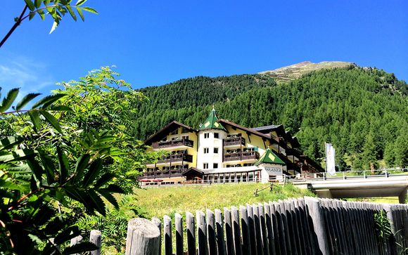 Panoramico 4* in stile tirolese con spa