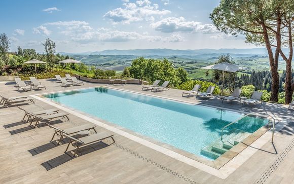 Elegante 5* con spa tra le colline toscane