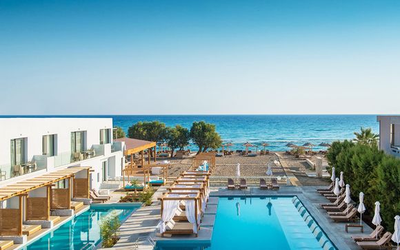 Tranquillità e relax in resort fronte mare con spiaggia