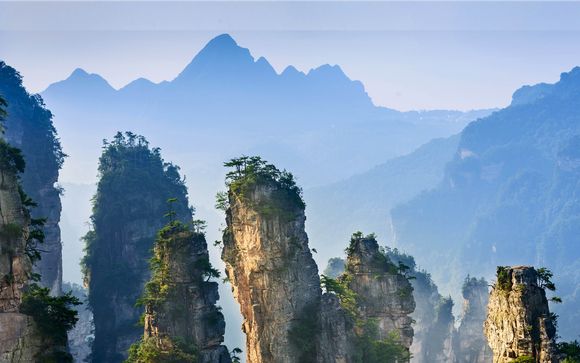 Tour della Cina e delle montagne di Avatar
