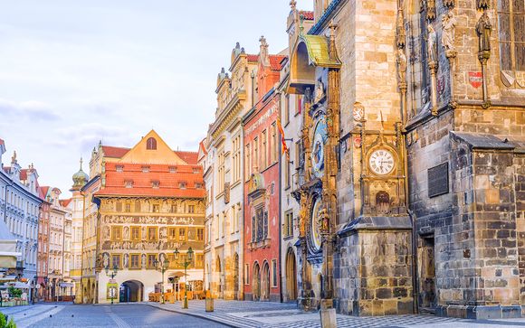 De oude binnenstad van Praag met gids (ongeveer 1 uur - bij verblijf vanaf 4 nachten)