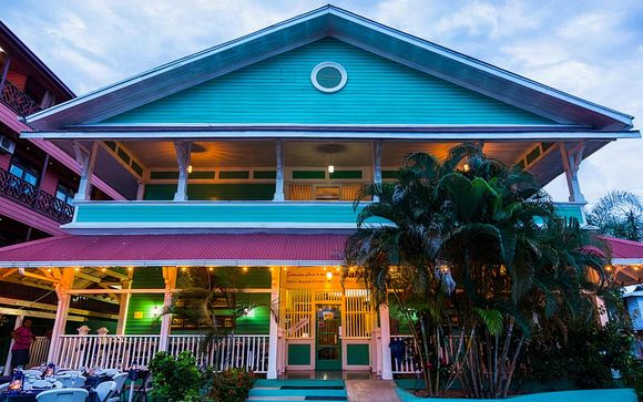 Bocas del Toro: Swan's Cay Hotel 4* (of gelijkwaardig)