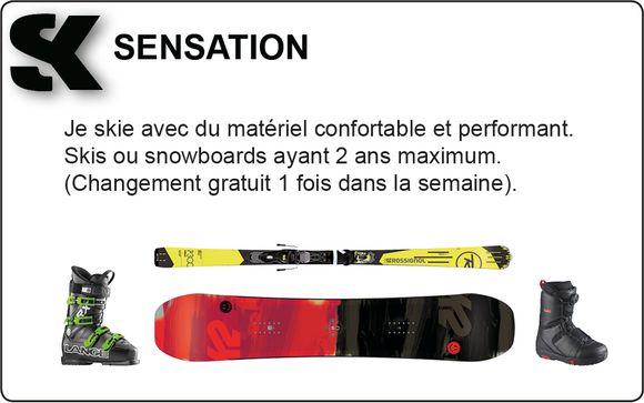 Details over het verhuur van skimateriaal