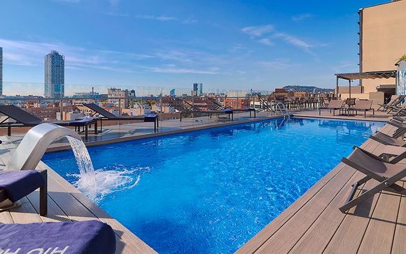 Urban Sophistication with a Rooftop Pool