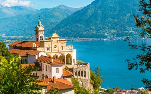 Medieval Castle Overlooking Iconic Lake