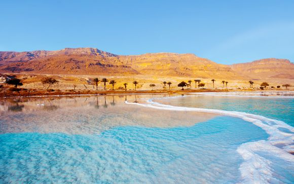 Paesaggi magici e Mar Morto con guida in italiano e pensione completa